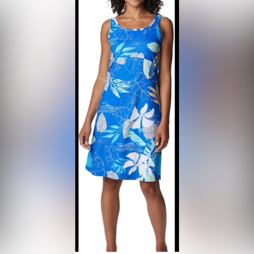 EUC Columbia Women's Midi Dress PFG Lightweight sports dress